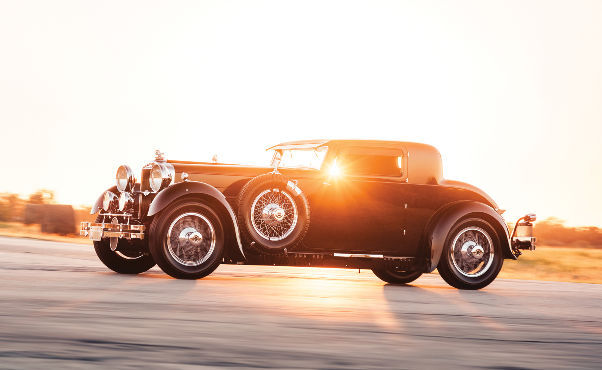 1929 Stutz Model M Supercharged Coupe by Lancefield offered at RM Sotheby’s Amelia Island live auction 2017